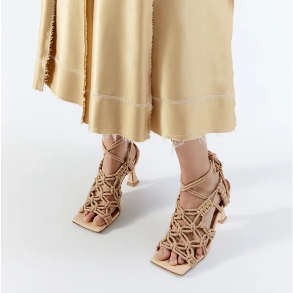 Miista Stephanie Beige Sandal - Picture 5 of 6